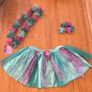 Ariel mermaid costume, girls small 4-6